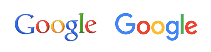 谷歌logo字体的变化